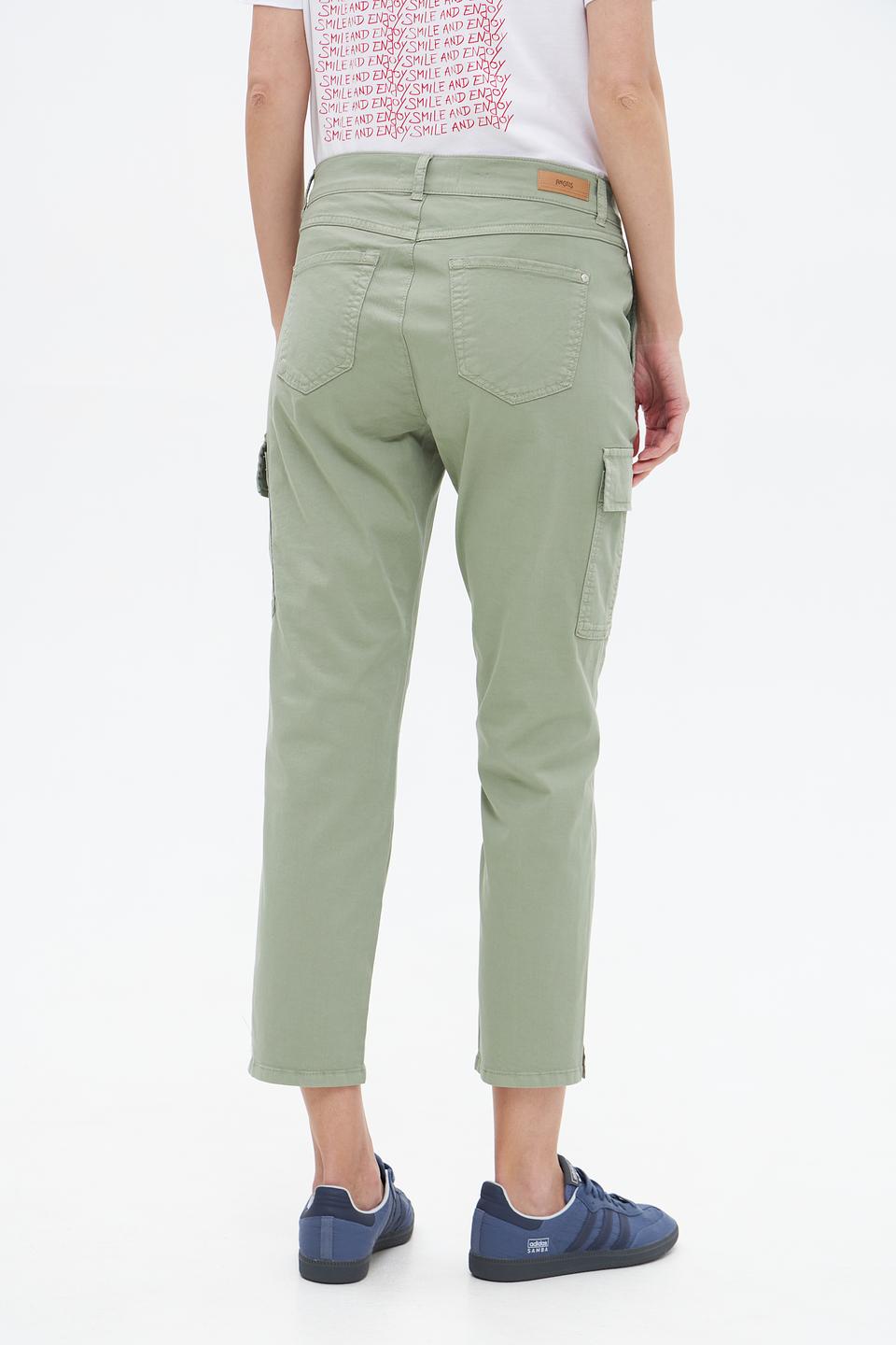 Брюки карго Angels оливковые