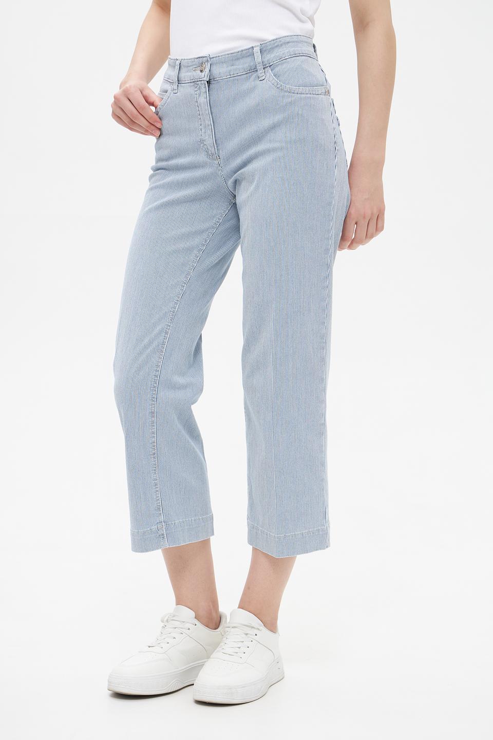 Капри ZRS в полоску