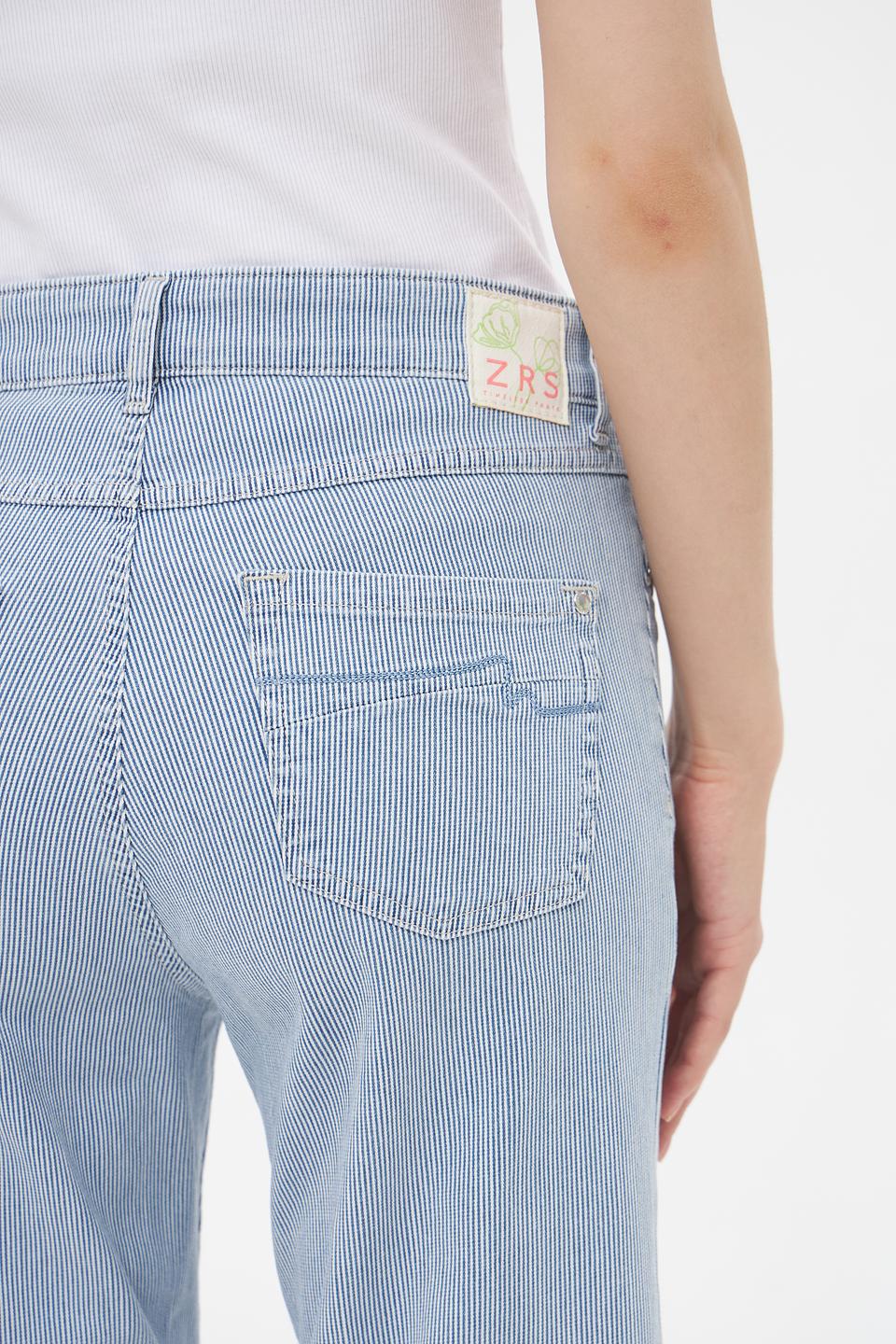 Капри ZRS в полоску