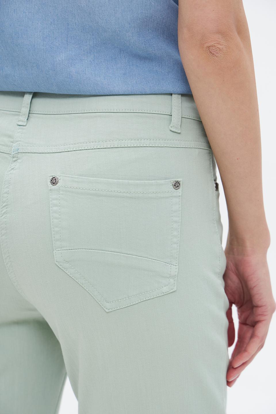 Брюки укороченные Anna Montana мятные