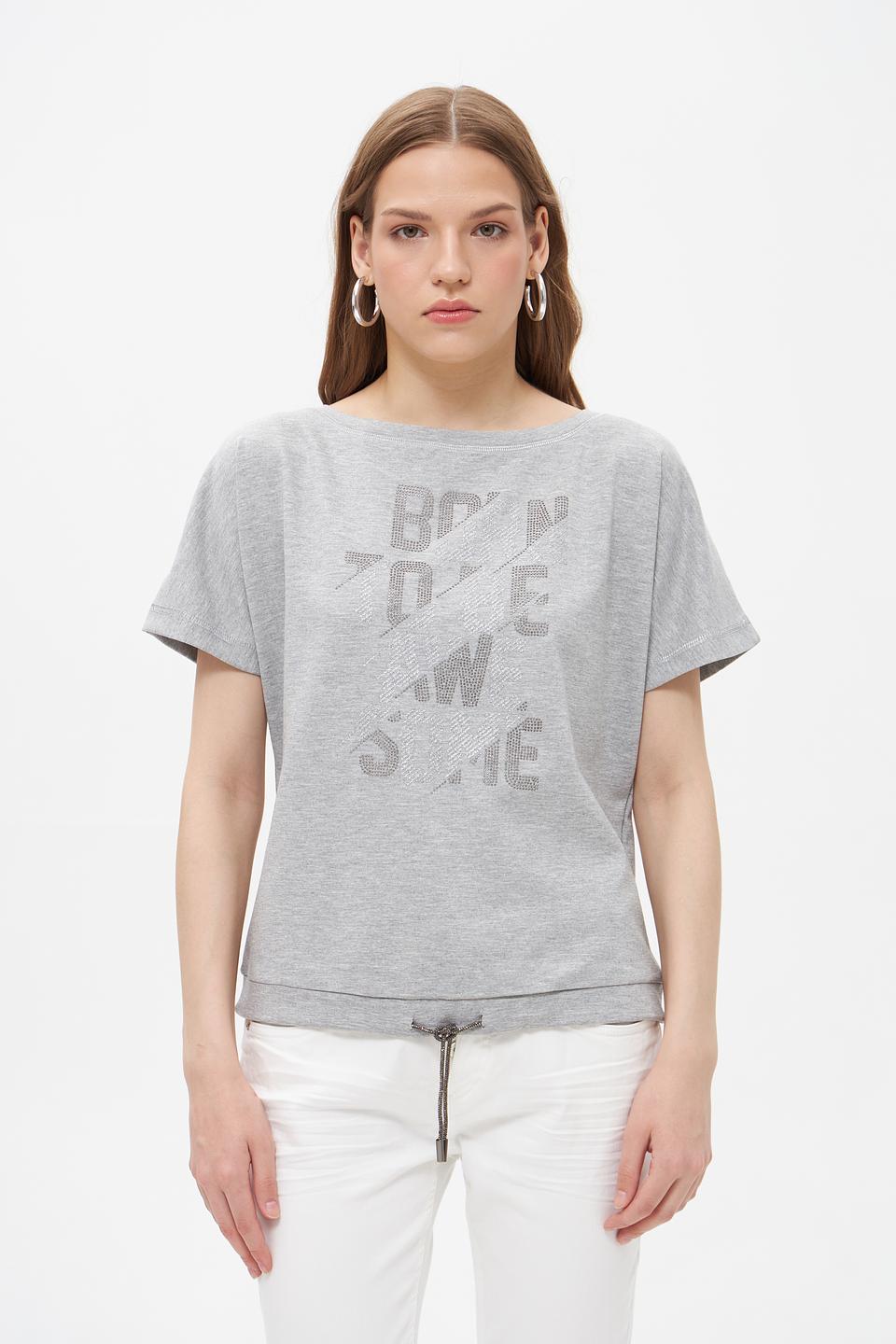 Футболка Suza с кристаллами