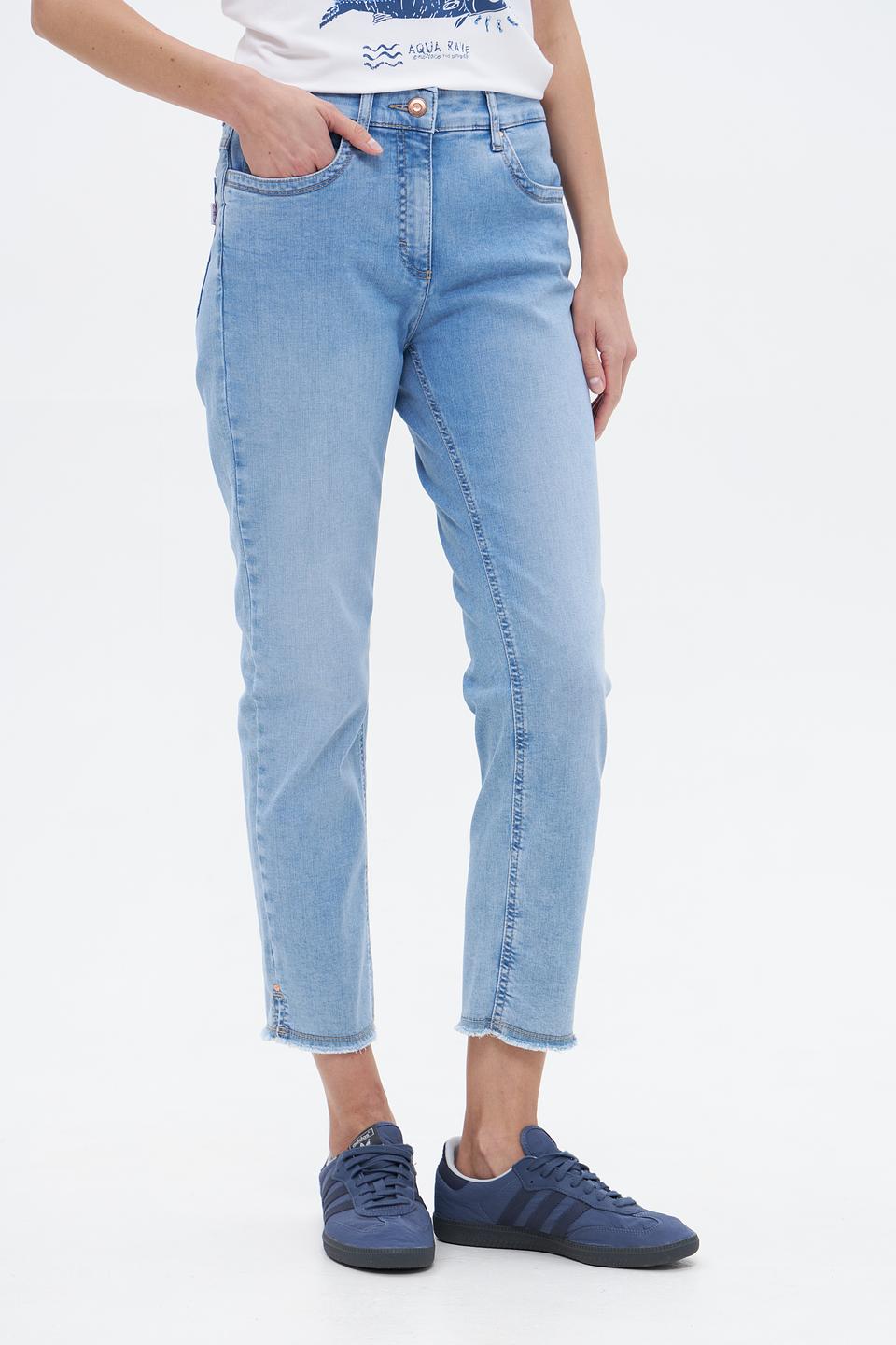 Джинсы ZRS Mom Fit светло-голубые