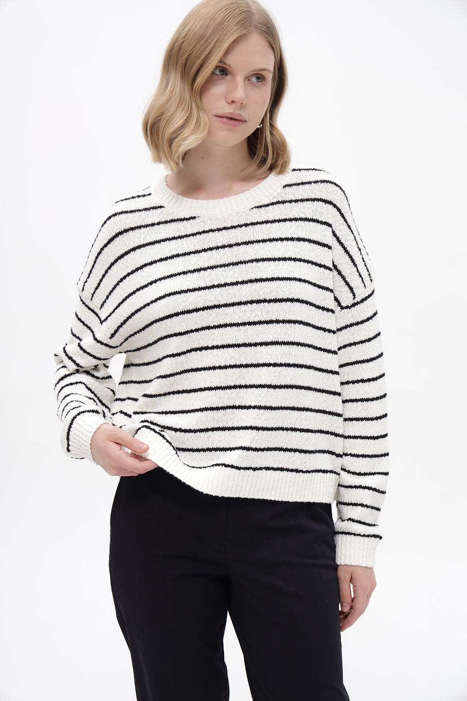 Пуловер Marc O Polo DENIM в полоску