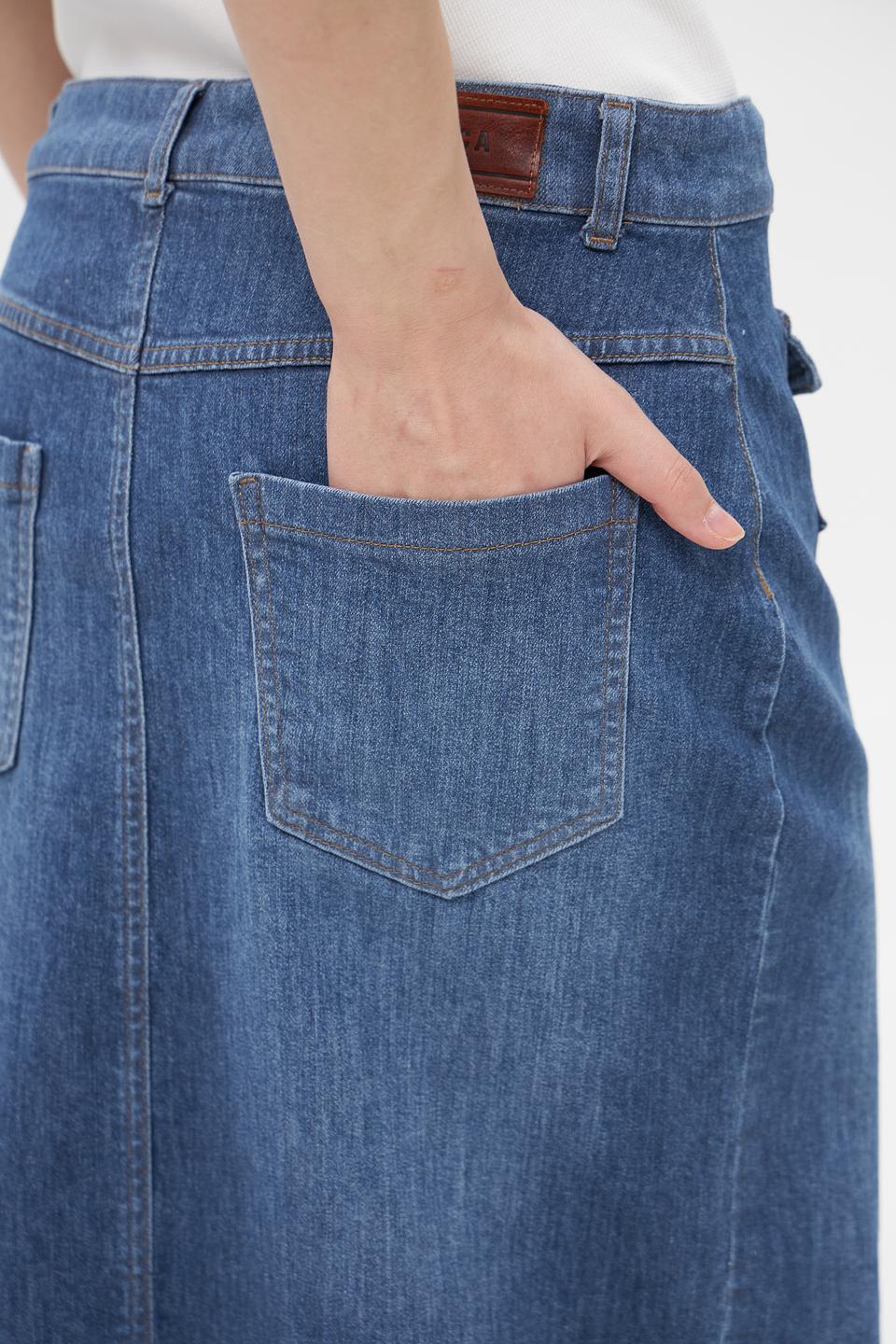 Юбка джинсовая Bianca миди