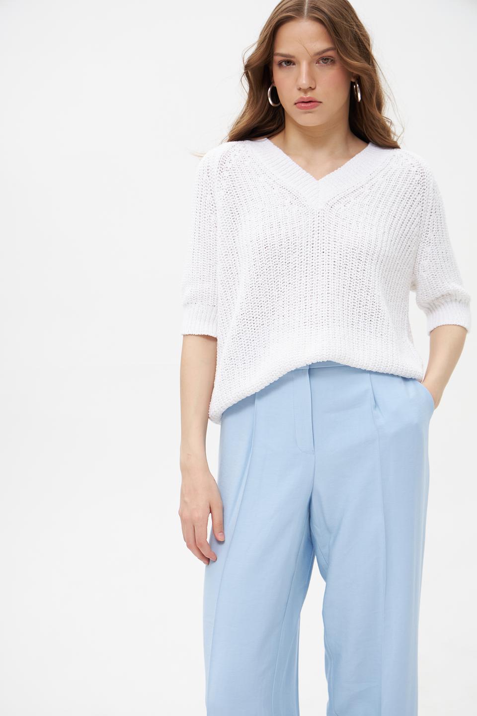 Пуловер Marc Aurel с V-образным вырезом