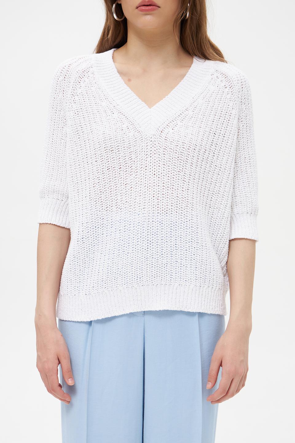 Пуловер Marc Aurel с V-образным вырезом