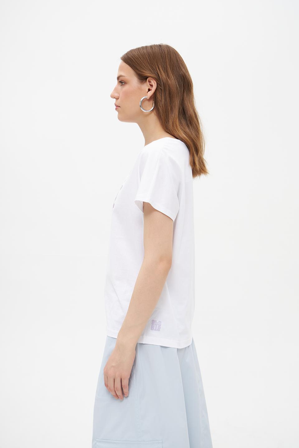 Футболка Marc Cain Sports с принтом