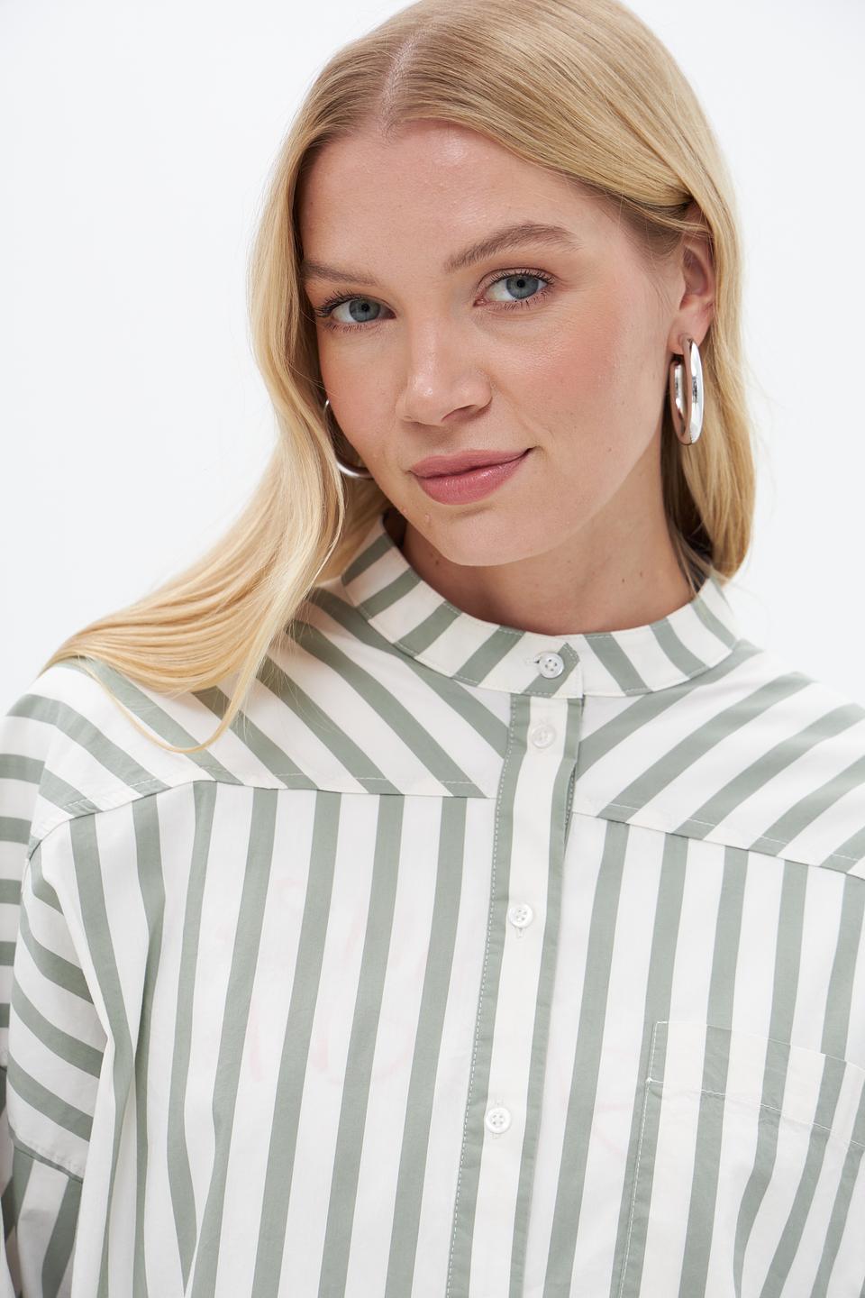 Блузка Oui в полоску