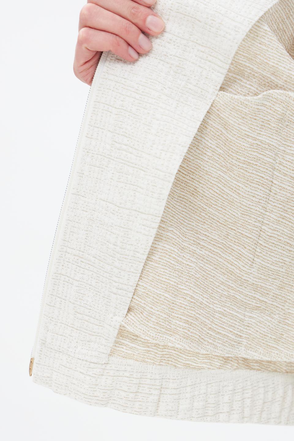 Жакет Lecomte приталенный бежевый