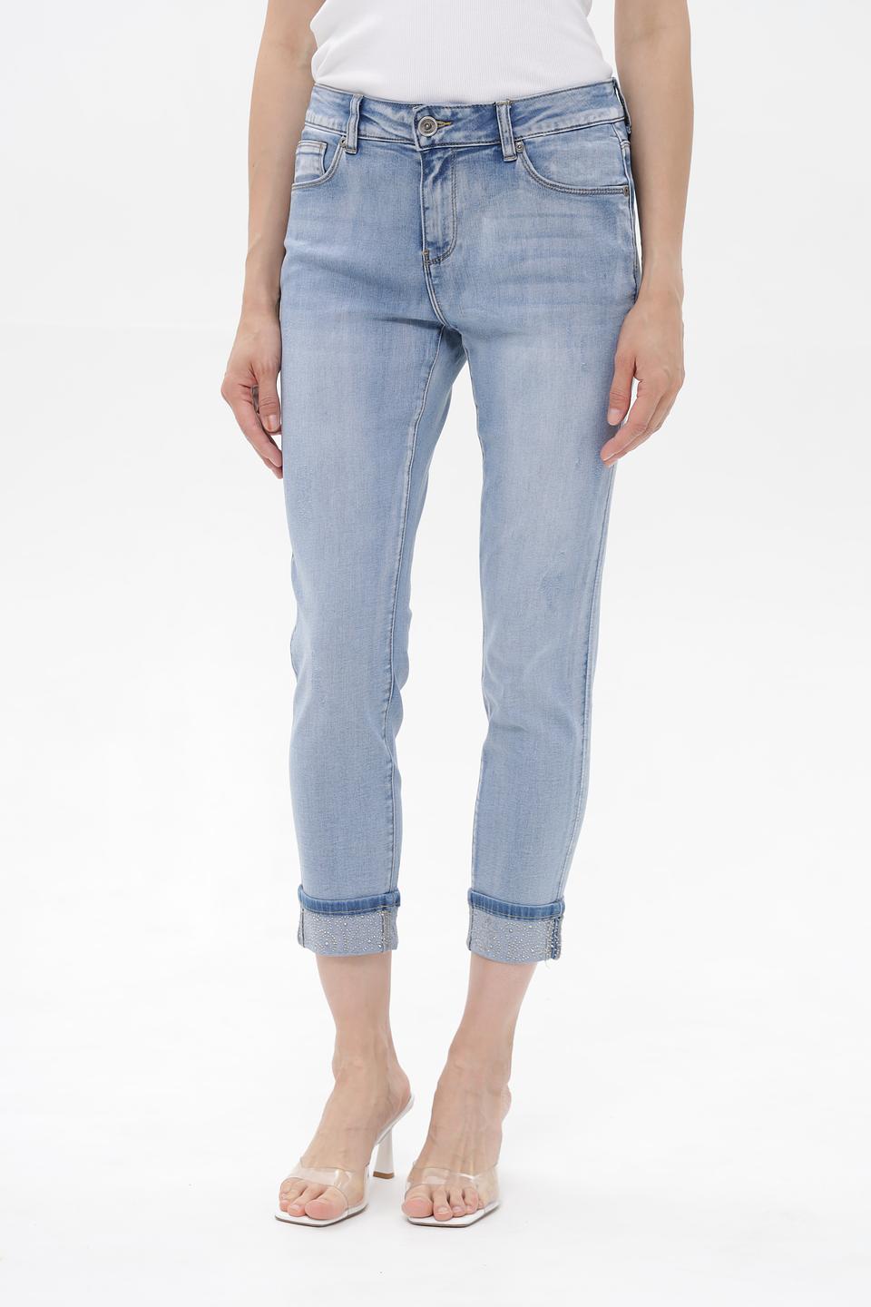 Джинсы укороченные Betty Barclay с декором