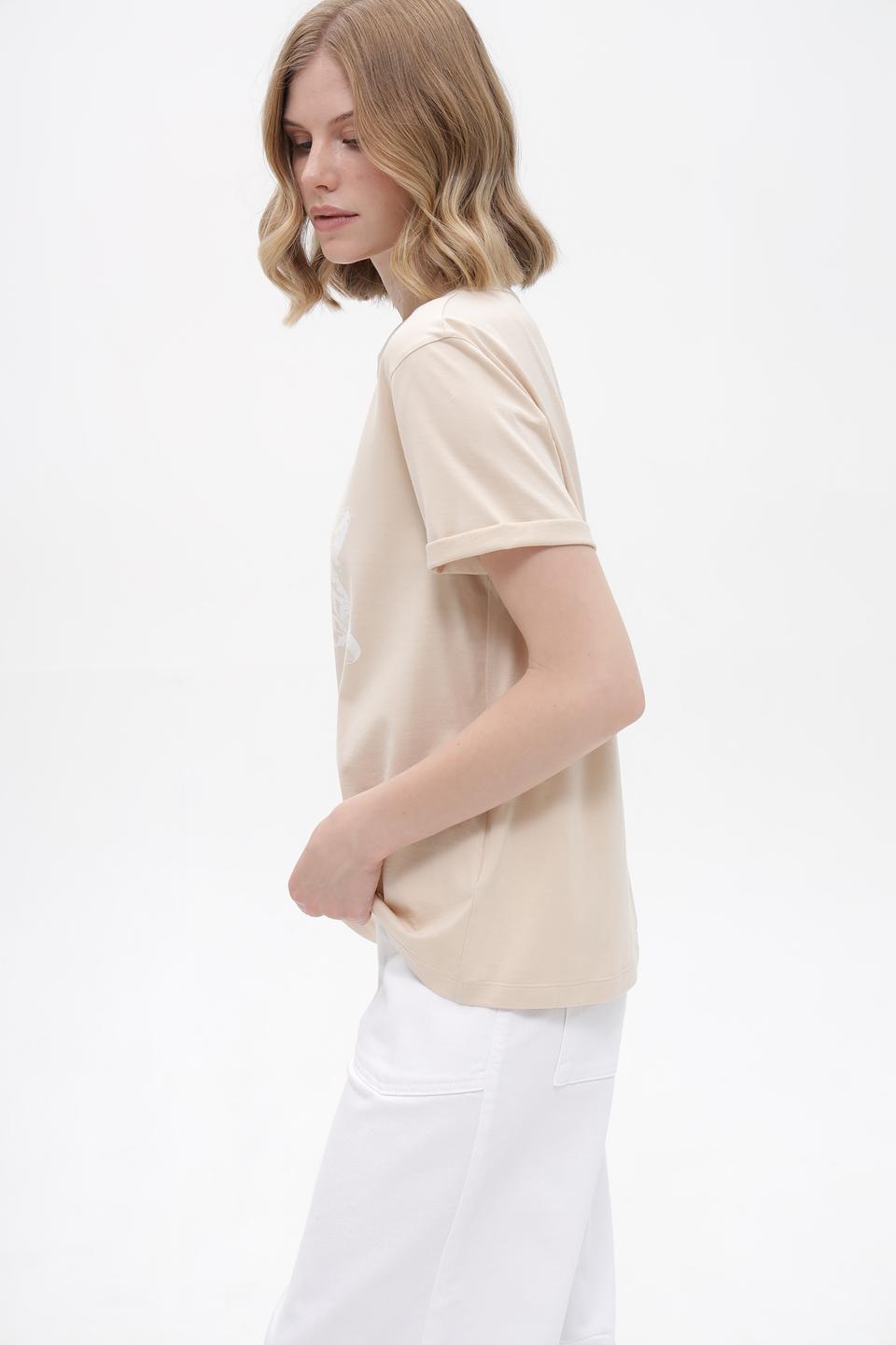 Футболка Marc Cain с жирафами