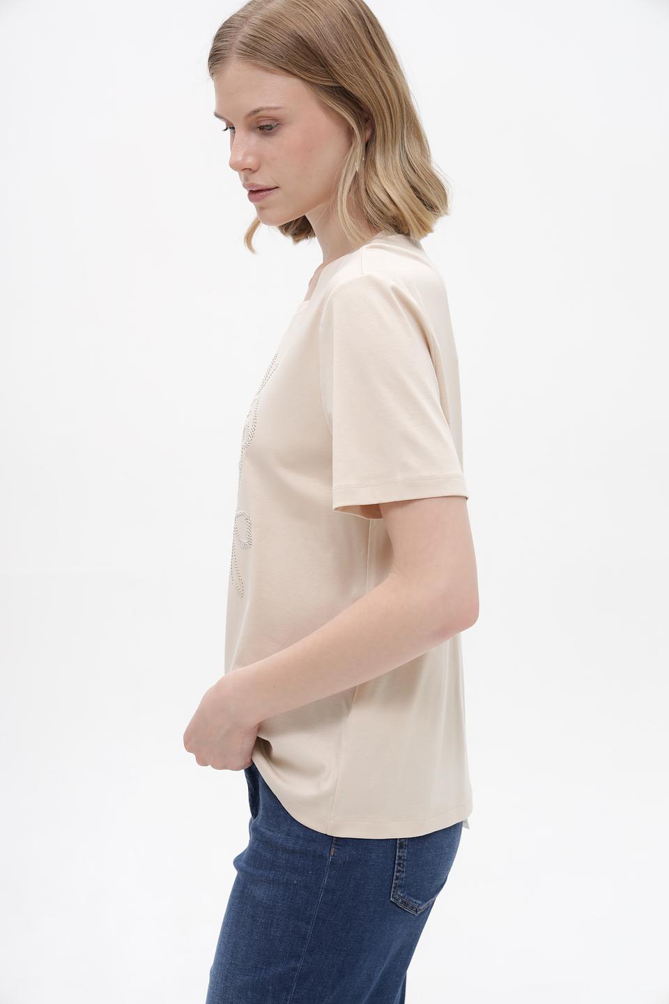 Футболка Marc Cain с вышивкой