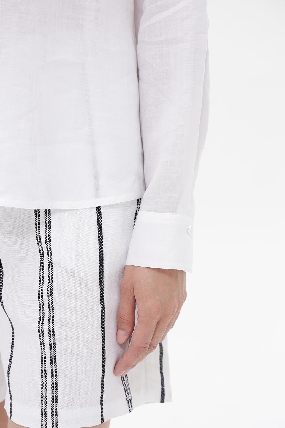 Блузка Marc Cain рами белая