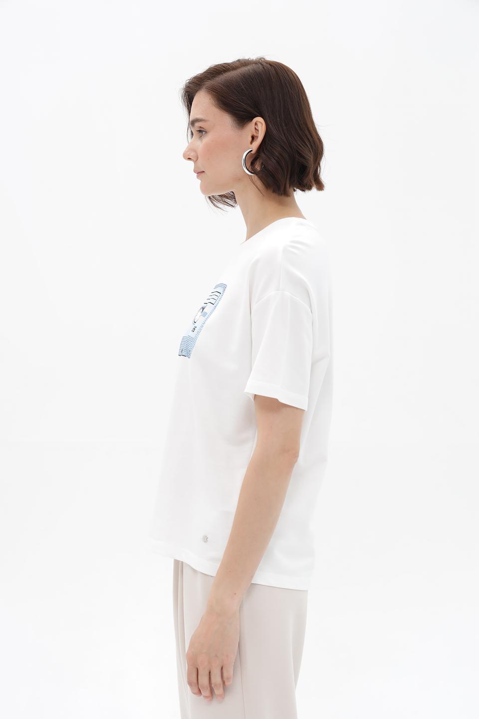 Футболка Monari с принтом кассеты