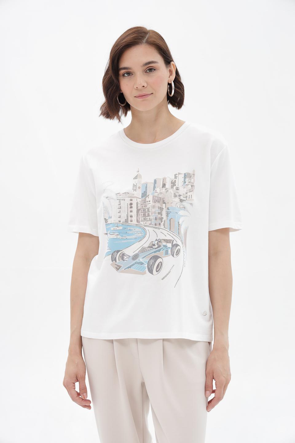 Футболка Monari с принтом