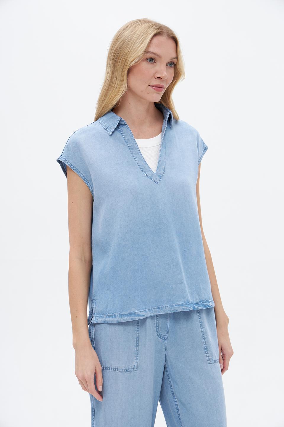 Блузка Lecomte из лиоцела