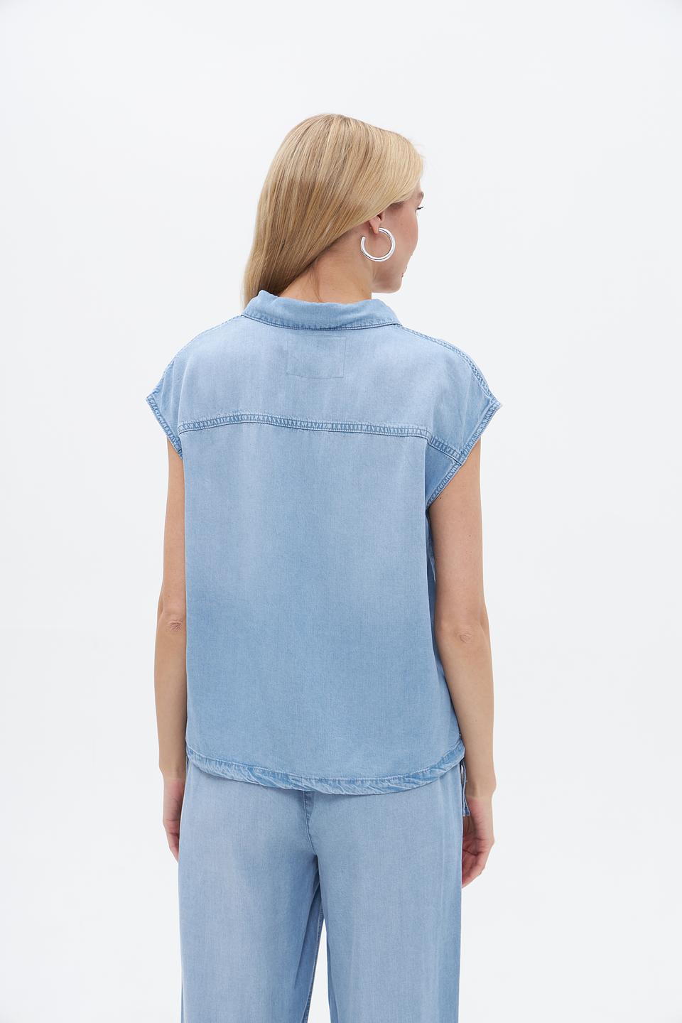 Блузка Lecomte из лиоцела