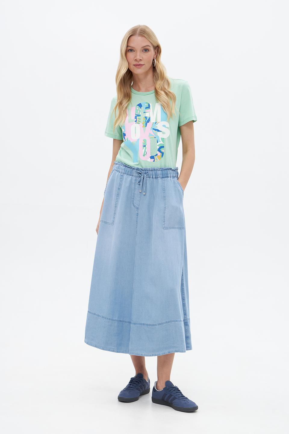 Футболка Lecomte с принтом