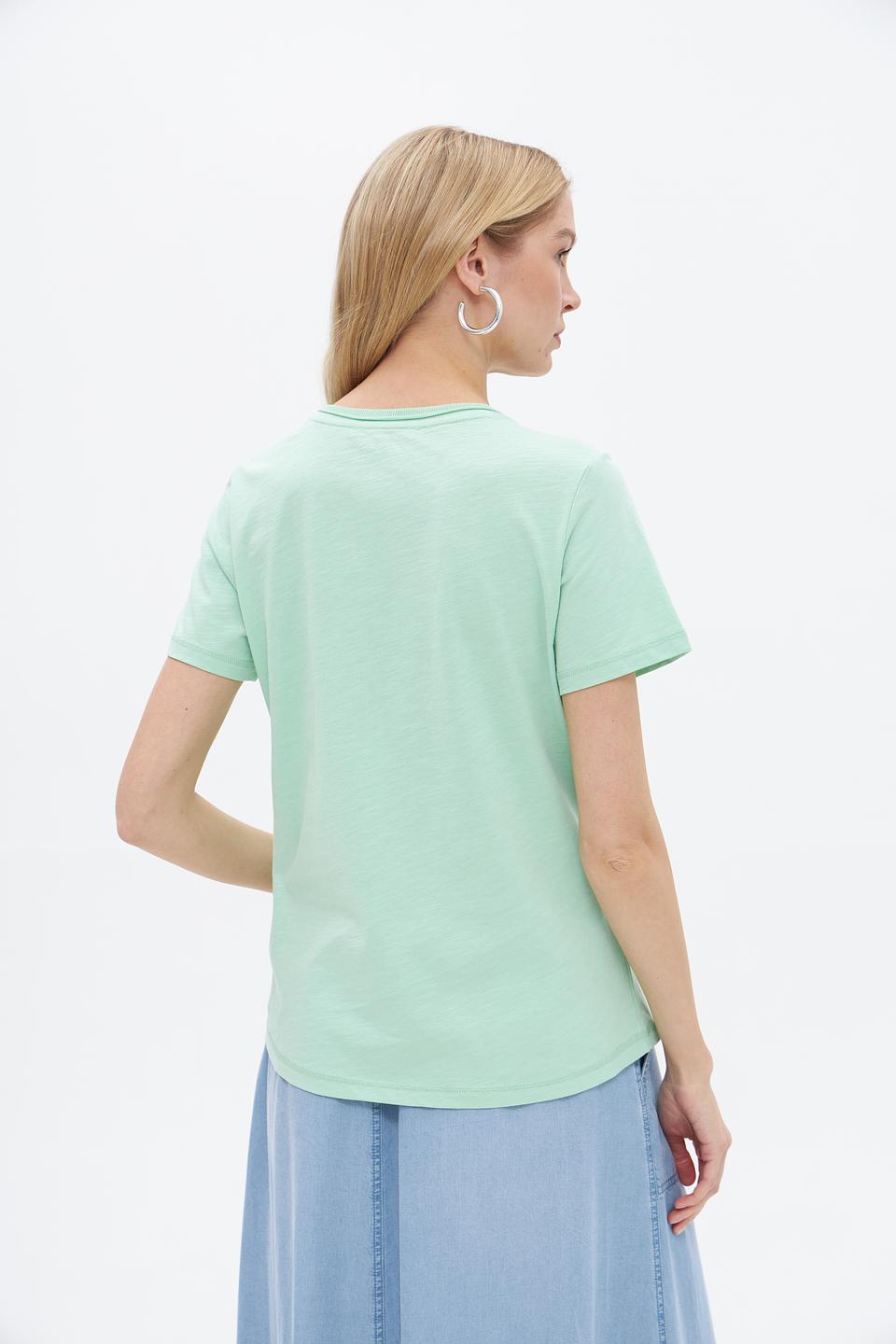 Футболка Lecomte с принтом