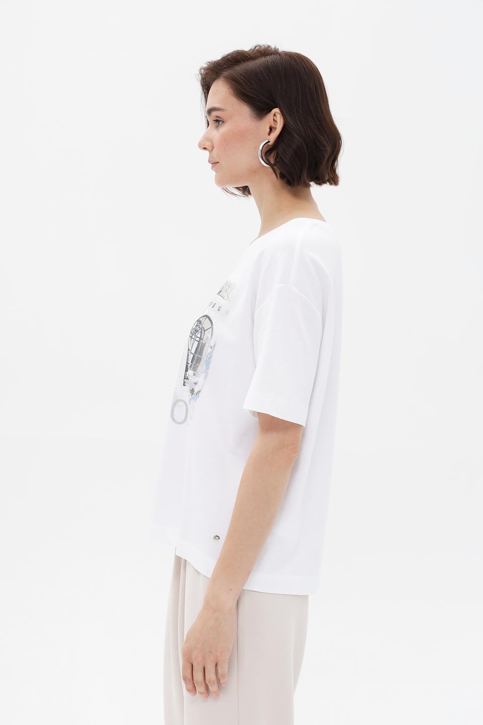 Футболка Monari с принтом Буэнос-Айрес