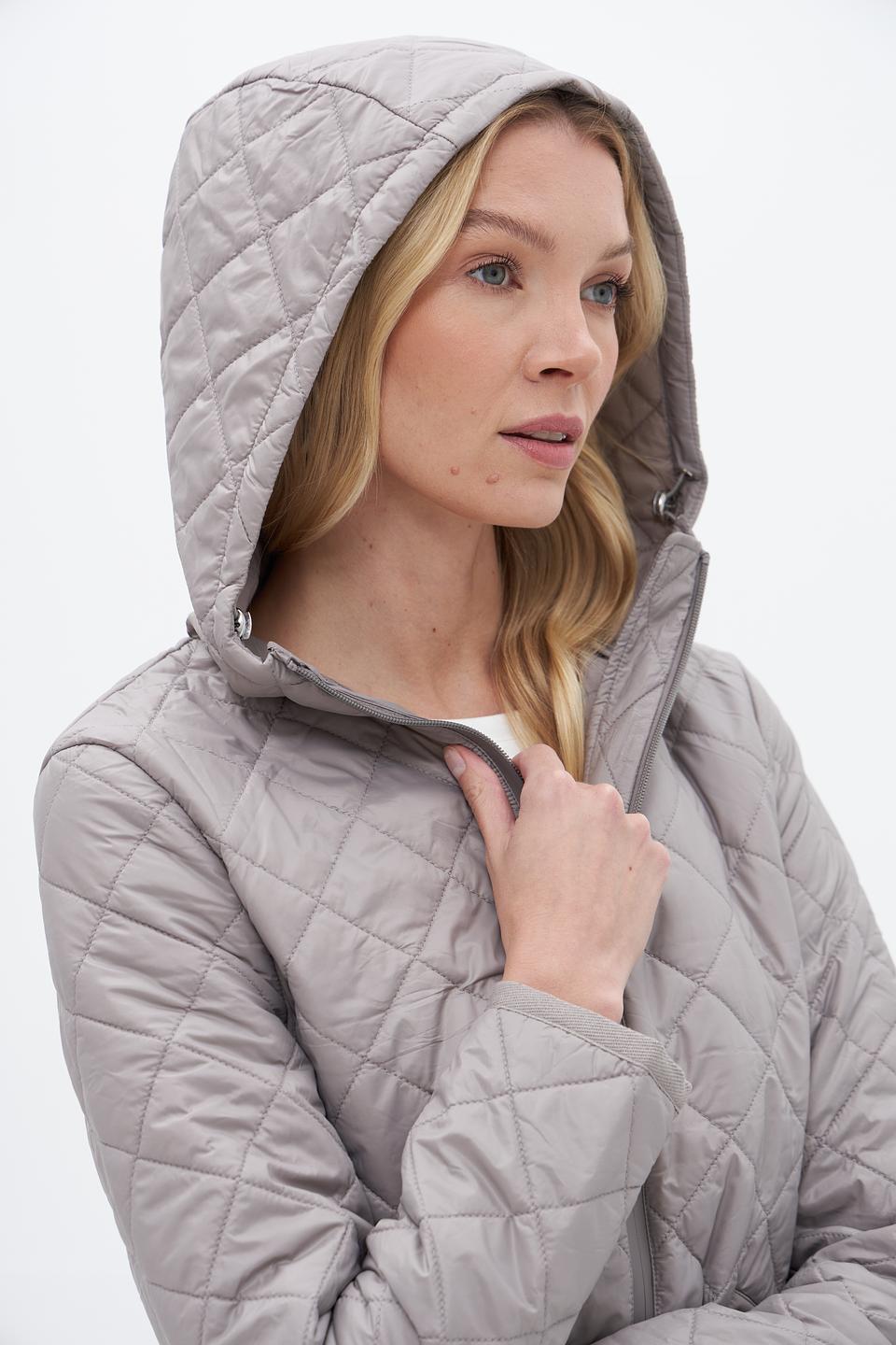 Куртка Pezzo стеганая серая