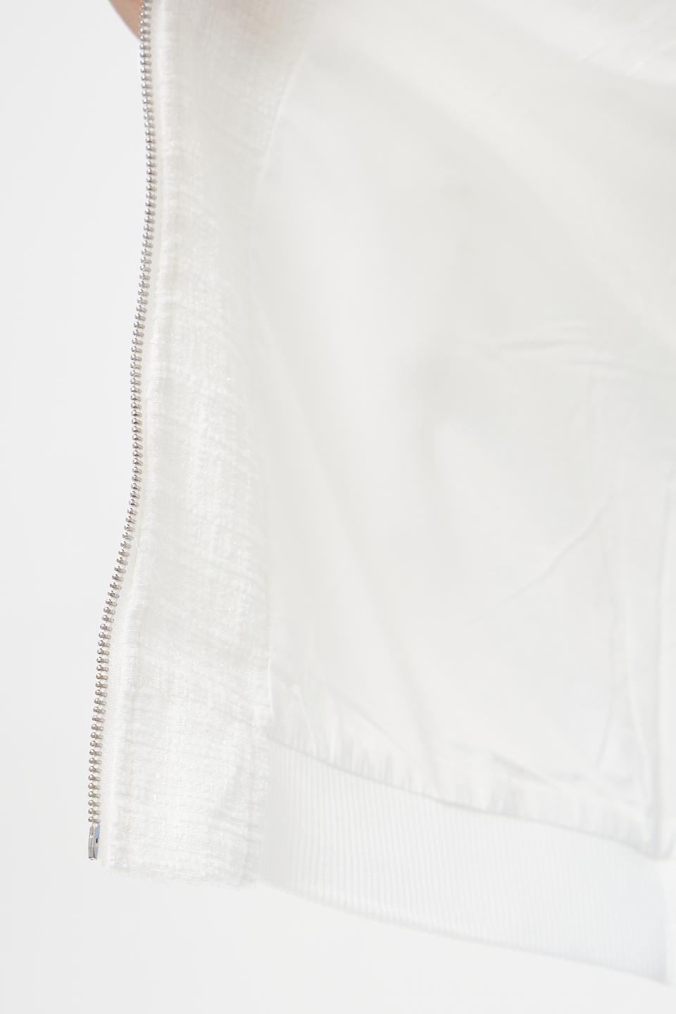 Жакет Suza стеганый белый