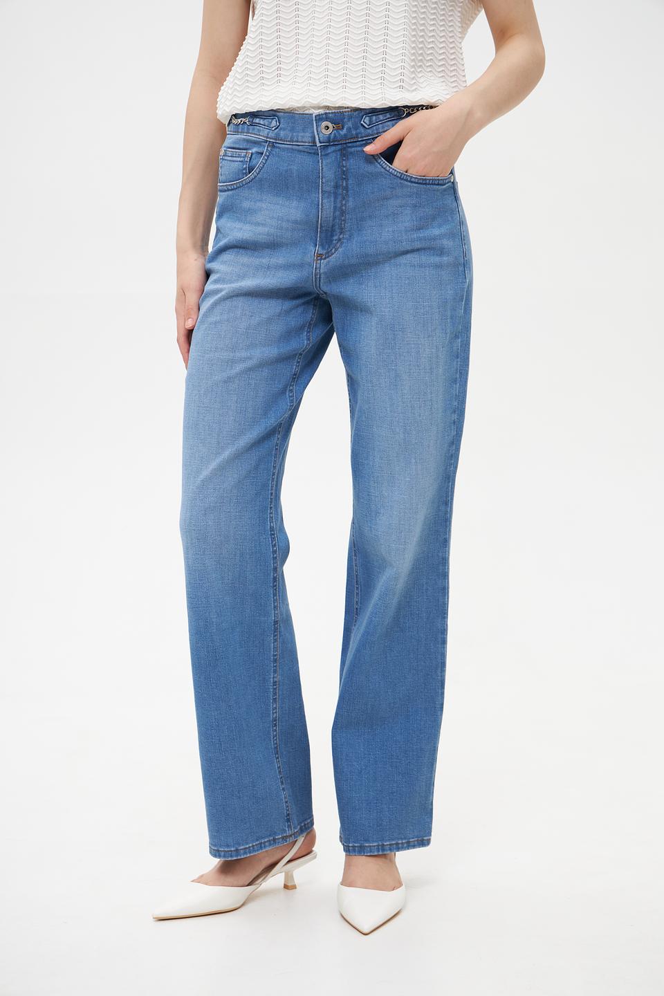 Джинсы прямые Gerry Weber синие