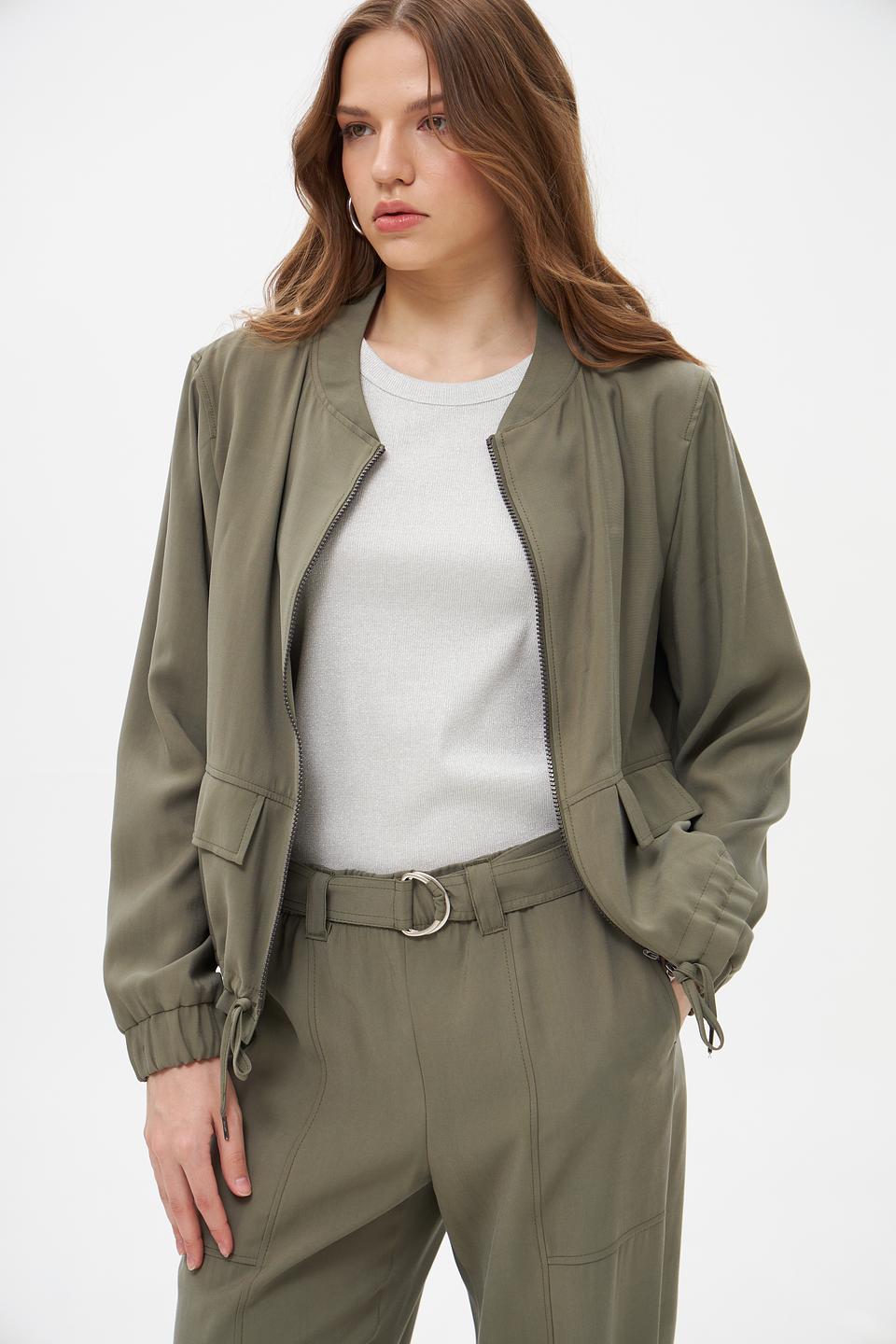 Жакет Bianca оливковый