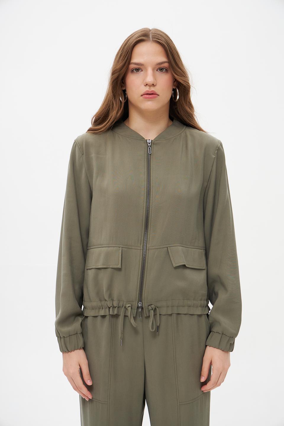 Жакет Bianca оливковый
