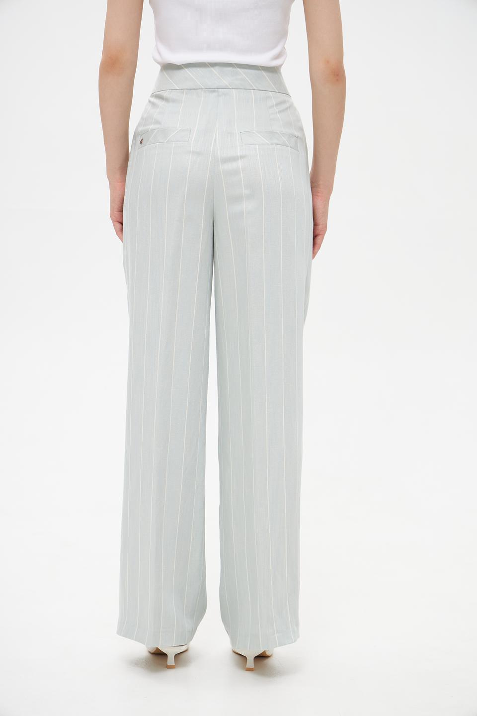 Брюки палаццо Marc Cain в полоску