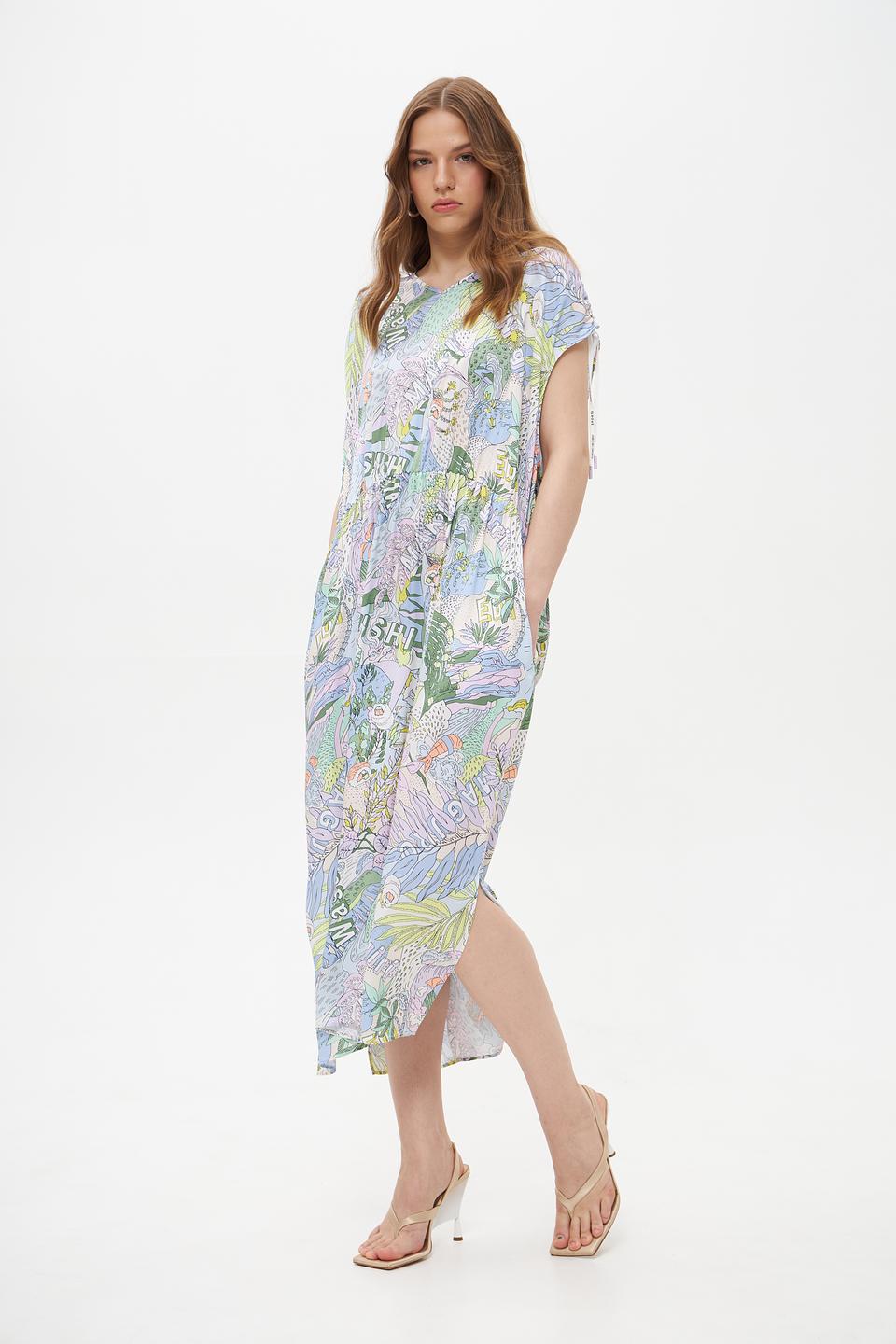 Платье Marc Cain с принтом