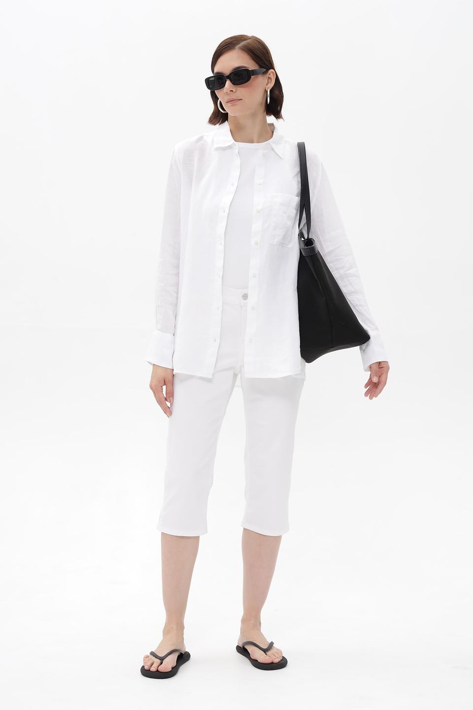 Капри Gardeur белые