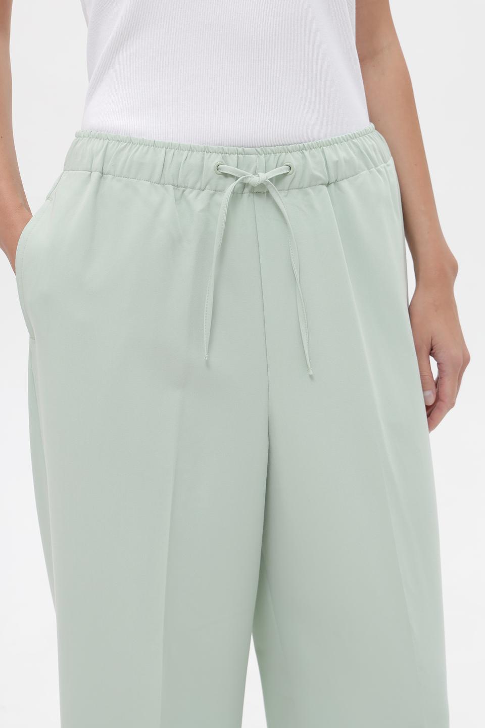 Брюки палаццо Tom Tailor мятные