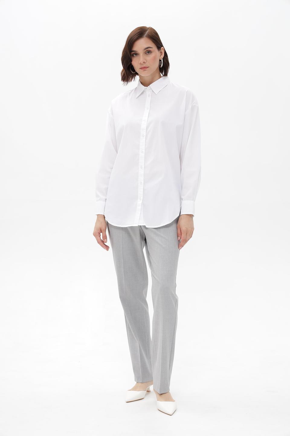 Блуза Broadway оверсайз белая