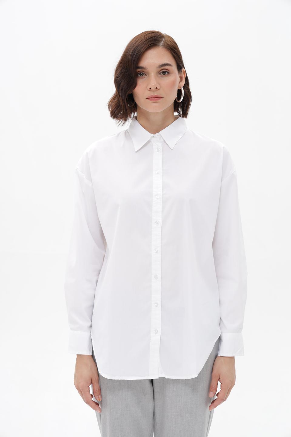 Блуза Broadway оверсайз белая