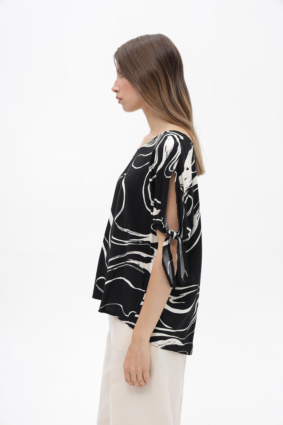 Блузка Broadway с абстрактным принтом