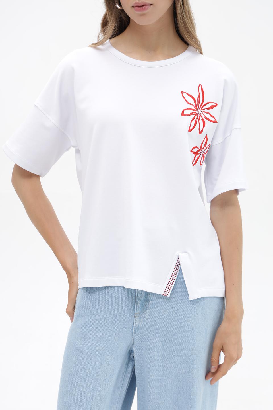 Футболка Passioni с цветами