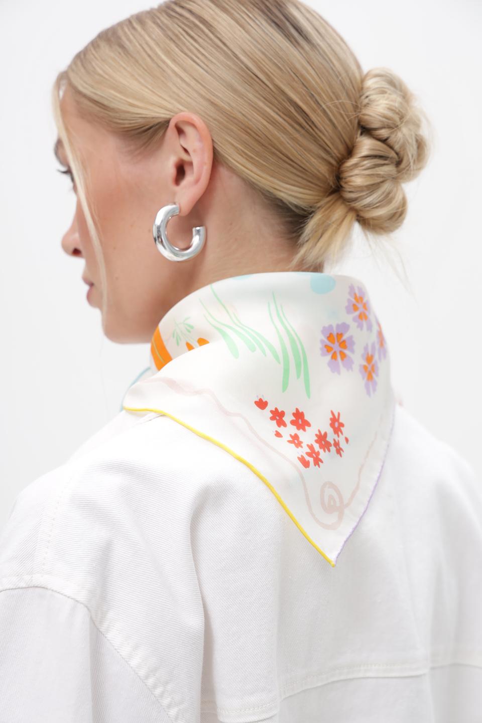 Платок Fraas с цветочным принтом