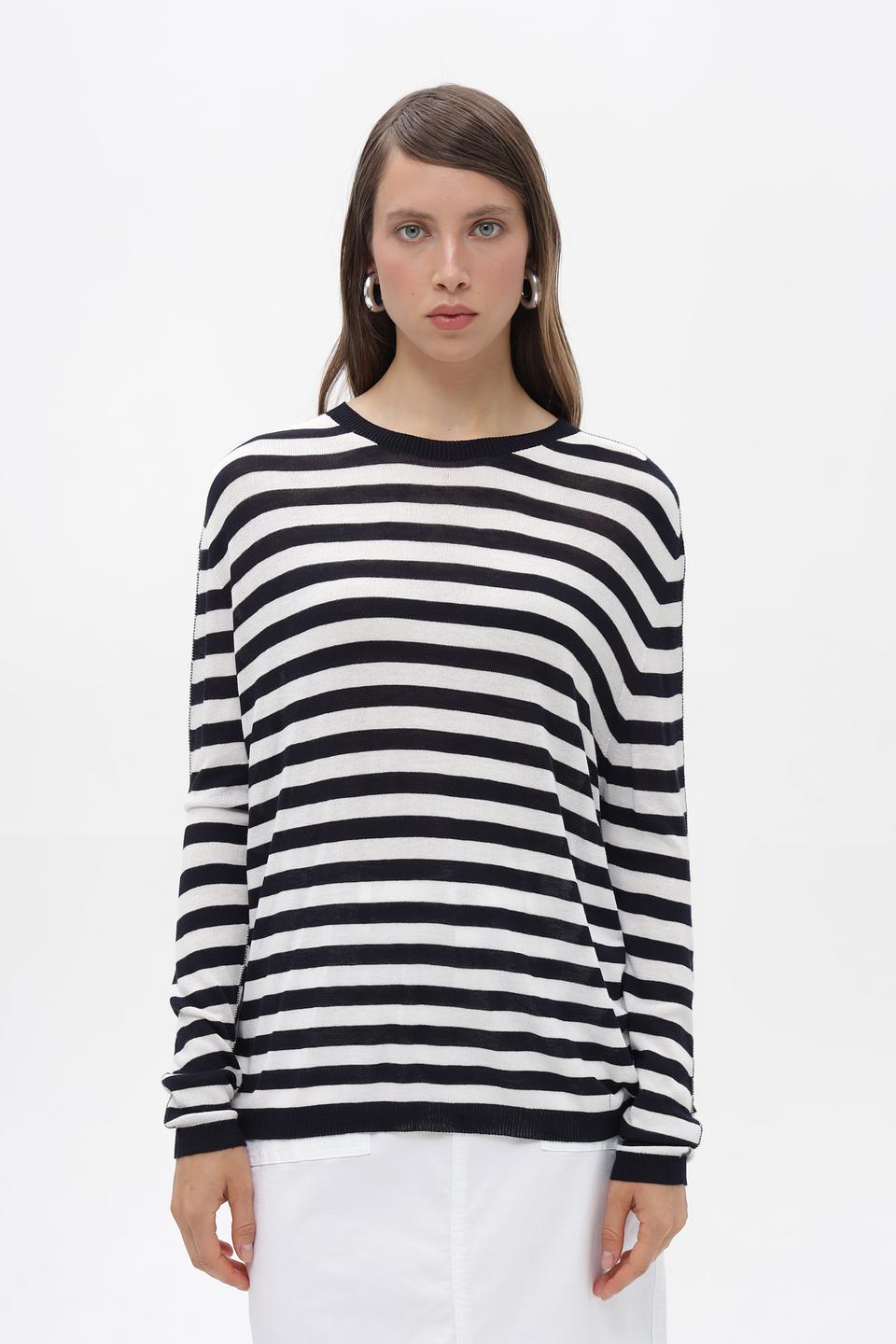 Пуловер Rich and Royal в полоску