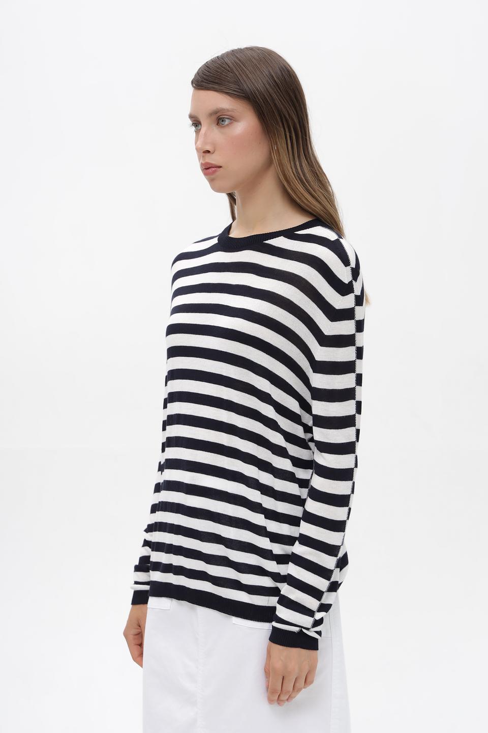 Пуловер Rich and Royal в полоску