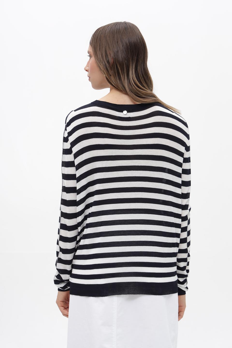 Пуловер Rich and Royal в полоску