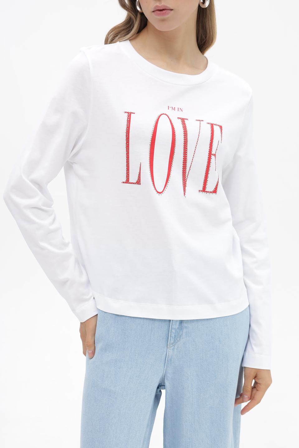 Футболка Rich and Royal с надписью LOVE