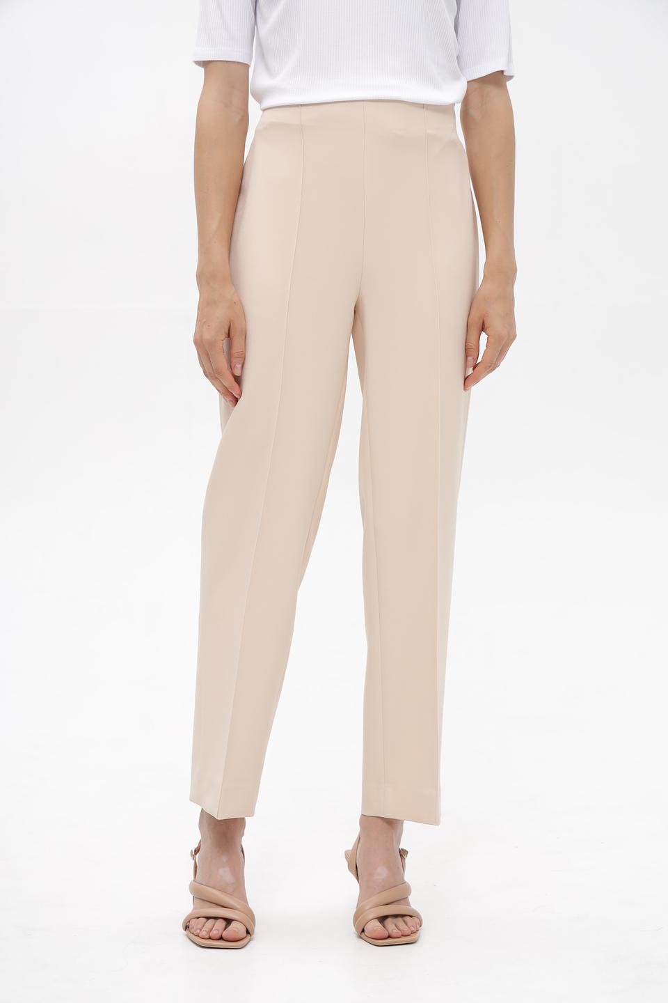 Брюки классические Rich and Royal бежевые