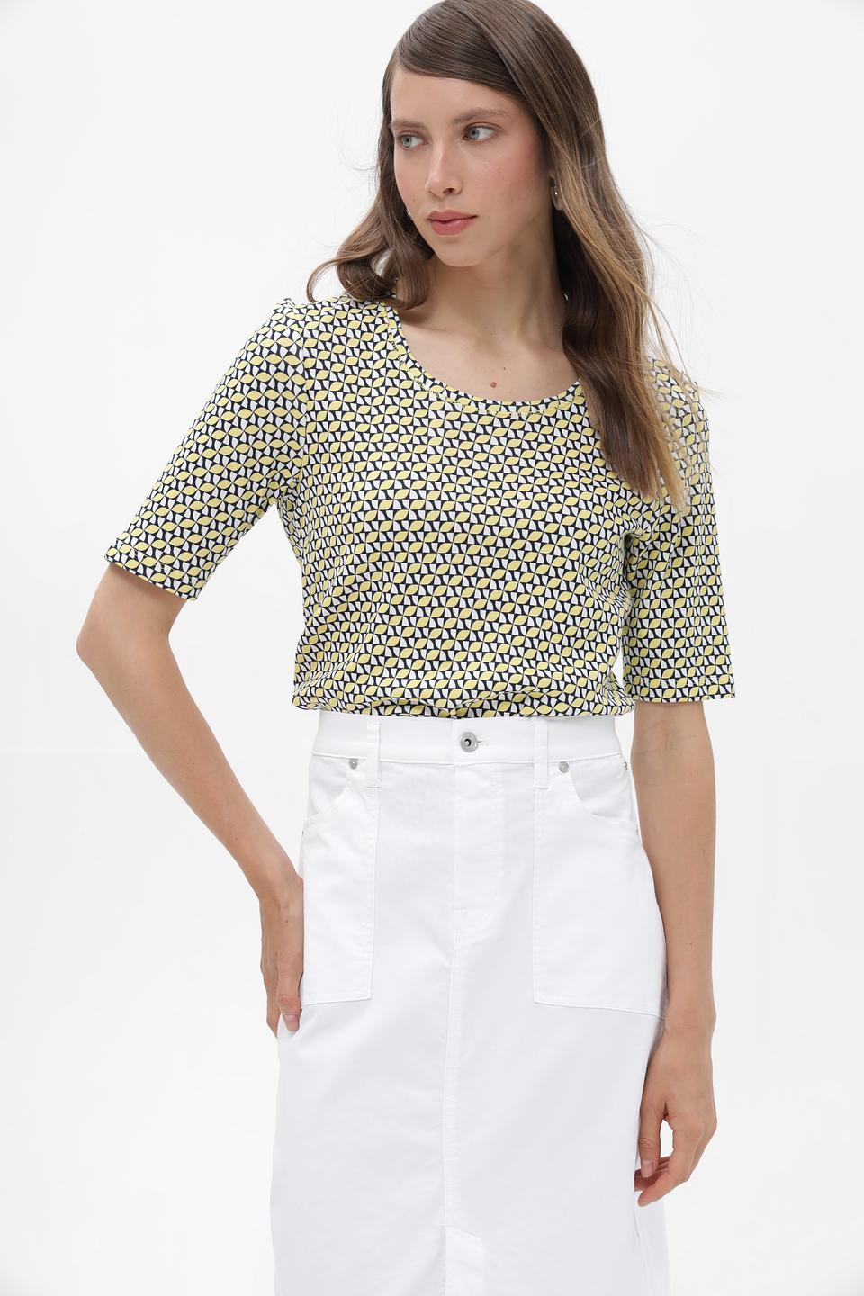 Футболка Olsen с принтом