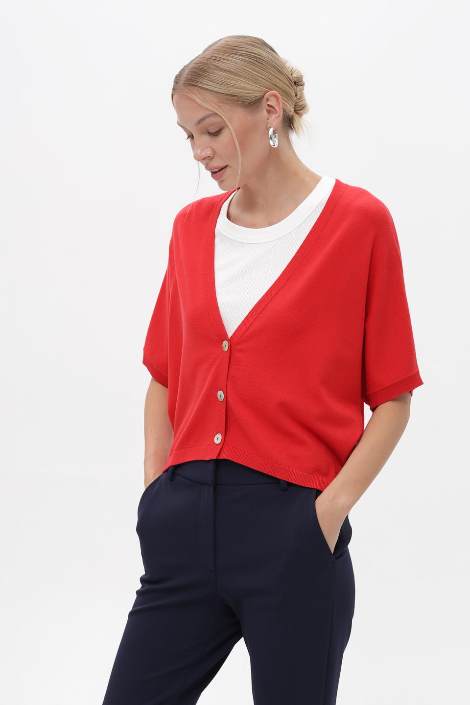 Жакет Miss Lagotte красный