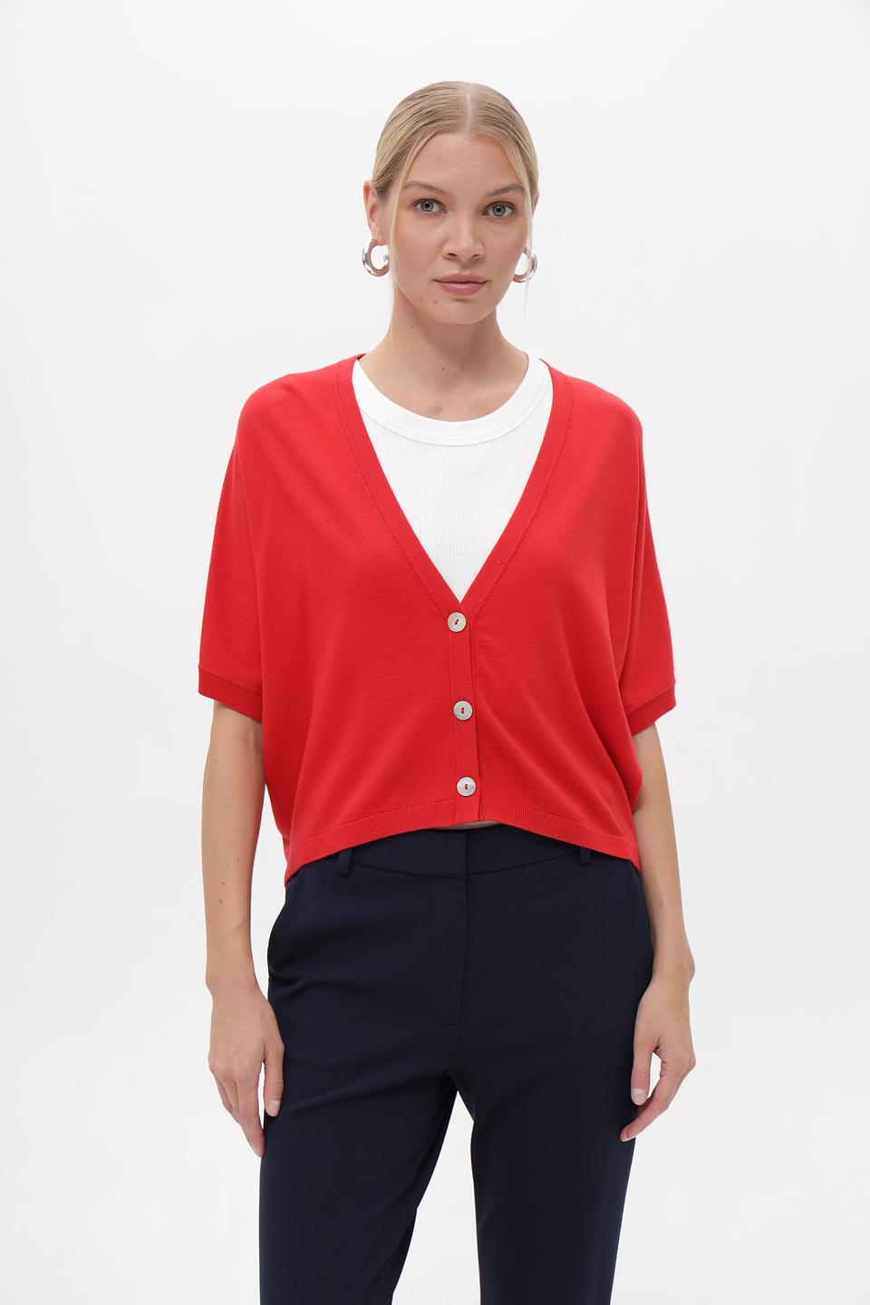 Жакет Miss Lagotte красный