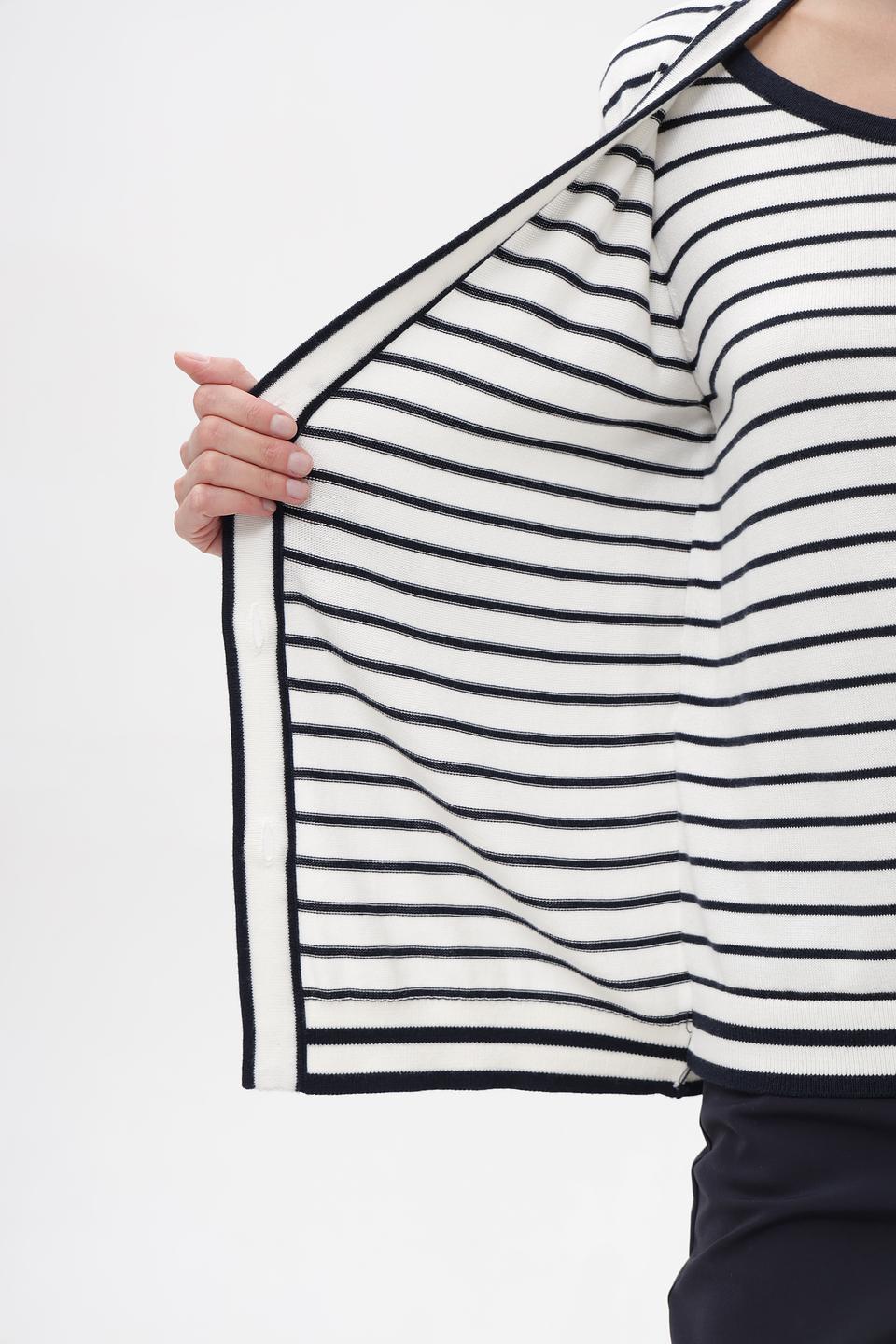 Кардиган Frank Walder в полоску