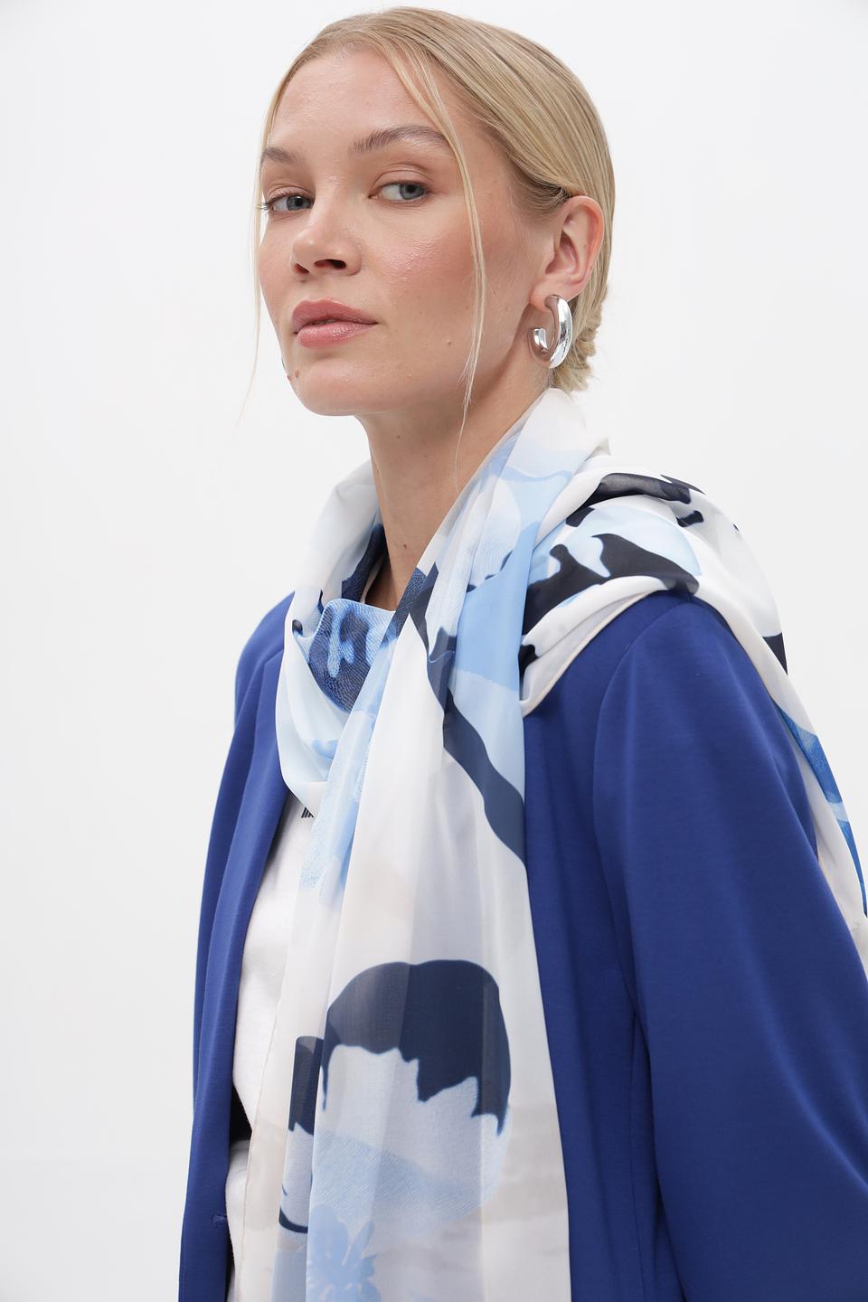 Шарф Frank Walder с принтом