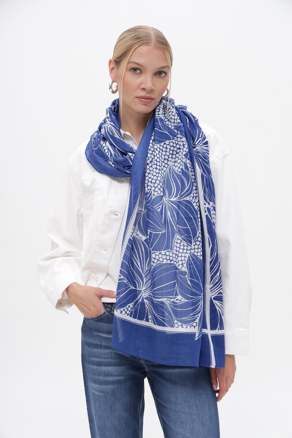 Шарф Gerry Weber с цветочным принтом