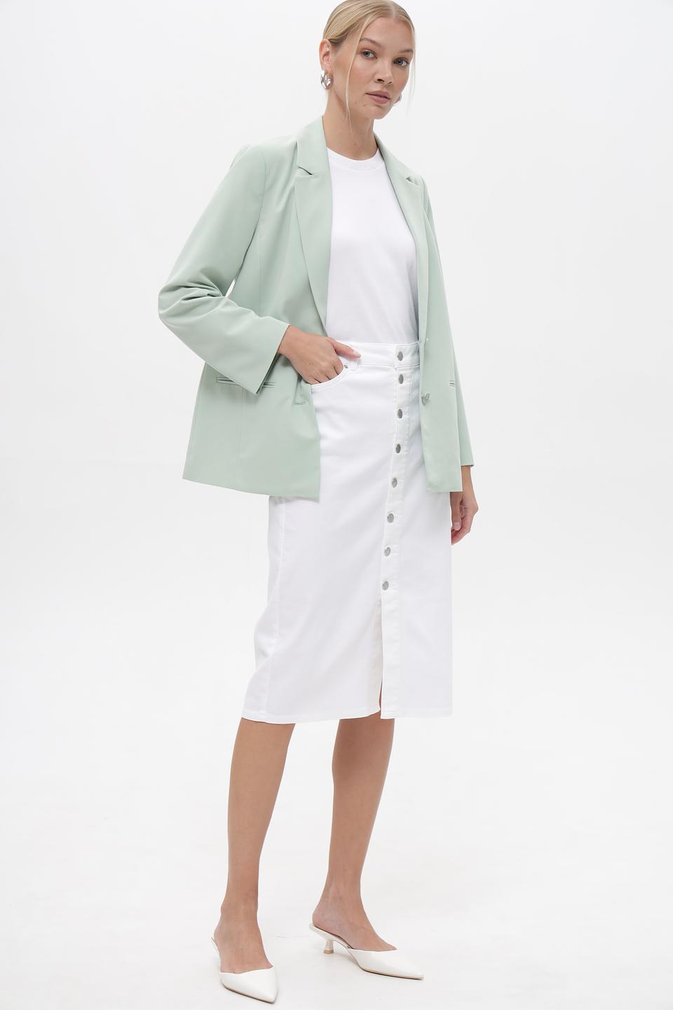 Юбка Gerry Weber деним белая